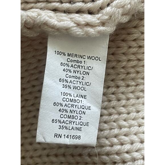 Ramy Brook Wool Fringe Cream Jessica Pullover Sweater‎ - Picture 14 of 14